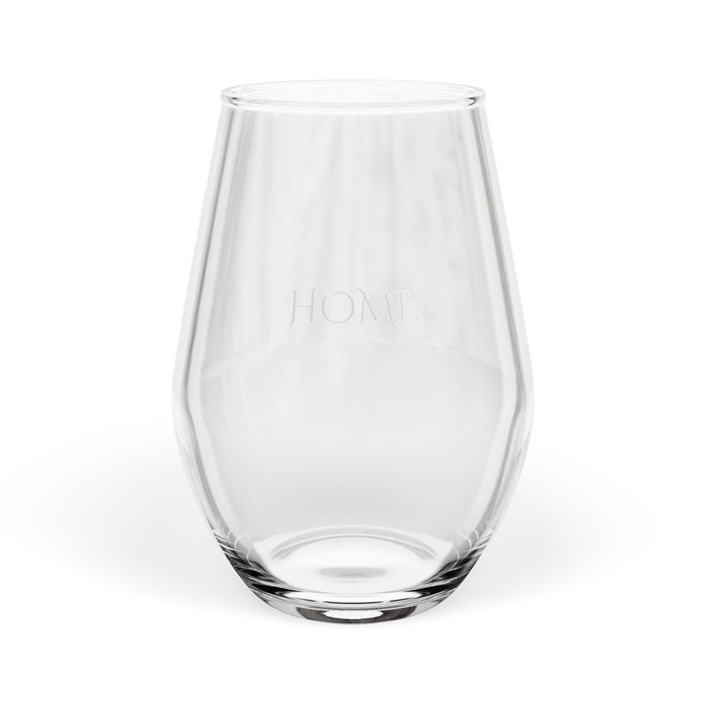 HOME: Stemless Wine Glass 11.75oz — Clear Modern Everyday Wine Tumbler